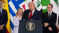 Trump requiere a Sánchez por el gasto en Defensa: "¿Estáis trabajando ya sobre el PIB? Nos acercaremos. Estáis haciendo un trabajo fantástico"