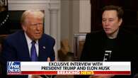 Trump y Musk escenifican su luna de miel en la Fox y defienden sus purgas: 