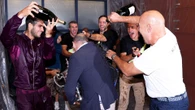 La celebración de Alcaraz en Nueva York: una guerra de Moët, la apuesta con sus amigos y aquellas notas sobre Wimbledon