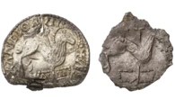Rare medieval coins used as anti-Viking charms found in a field