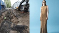 17th century shipwreck woven into dress (seriously)