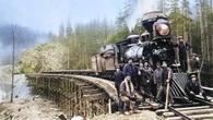 7 captivating photos of train travel’s first century