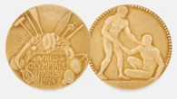 Extremely rare 1924 Olympic gold medal up for auction
