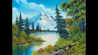 Bob Ross painting could sell for $70K to benefit Indiana public broadcasting