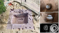 Ancient underground freezer unearthed at South Korean castle