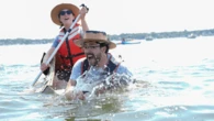 Ready, Set, Paddle! Scenes from The Great Salem Maritime Cardboard Boat Regatta