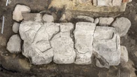 Medieval knight’s grave discovered under ice cream shop