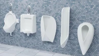 New urinal designs use physics to prevent pee splashback