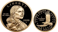 Sacagawea dollar coins that went to space fetch over $500K at auction