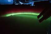 15 captivating photos of auroras seen from space