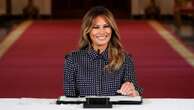 Melania Trump makes rare public appearance at National Archives naturalization event