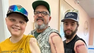 Family tattoo matches son's cancer surgery scar