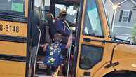 Student and school bus driver share special bond