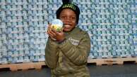 'Corn Kid' hands out favorite canned vegetable for Thanksgiving with City HarvestTo borrow his now-viral phrase, 