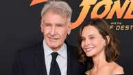 Harrison Ford and Calista Flockhart step out together on 'Indiana Jones' red carpet