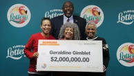 Mom who spent life savings on daughter's cancer treatment wins $2M jackpotGeraldine Gimblet won $2 million on a scratch-off game from the Florida Lottery.4/10/2023 03:27:11 EDT