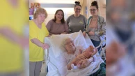 98-year-old meets great-great-great-granddaughter