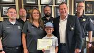 10-year-old steers car to safety on highway after grandfather falls unconsciousThe Gordon County sheriff presented Drake, now 11, with a citizen service award.7/23/2024 02:02:18 EDT