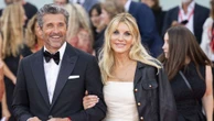 Patrick Dempsey steps out with wife Jillian Fink at Venice Film FestivalDempsey attended the star-studded event in support of his new movie, "Ferrari."9/1/2023 11:52:33 EDT