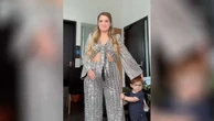 Meghan Trainor sings and dances with son Riley
