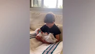 Chmerkovskiy, Murgatroyd's sons bond in video
