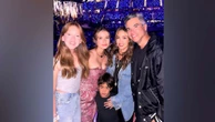 Jessica Alba attends concert 'with the fam'