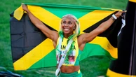 Olympian Shelly-Ann Fraser-Pryce dominates at son's sports dayThe track and field star is mom to 5-year-old Zyon.4/5/2023 03:48:00 EDT