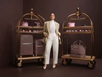Olivia Culpo teamed up with Samsonite for a limited-edition range of chic luggage