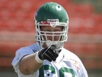 Rider training camp: Geno Makowsky enjoying stint as O-line guest coach