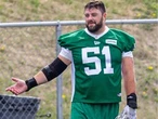 Roughrider training camp: Prized free agent signing Sean McEwen 'out for a while'