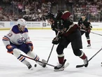 Oilers on losing end of Arizona Coyotes farewell game at Mullett Arena