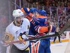 Edmonton Oilers' Viktor Arvidsson breaks out in 4-0 win over Pittsburgh Penguins