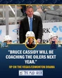 'Write it down': Bruce Cassidy will coach Edmonton Oilers this year, NHL insider insists