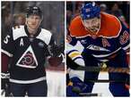 Leon Draisaitl and Nathan MacKinnon go head-to-head in NHL scoring race