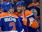 Evander Kane flexing his muscle for Edmonton Oilers during playoff run