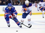 Skinner's heroics help Edmonton Oilers steal one from New York Rangers