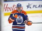 Photos: Prime Minister Mark Carney skates with Edmonton Oilers