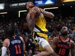 Haliburton, Pacers take advantage of short-handed Knicks in Game 4 rout