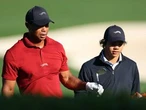 Tiger Woods' son Charlie makes appearance with dad at Masters