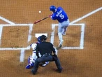 Daulton Varsho's booming bat rescues sleepy Blue Jays offence again in narrow win over Rangers