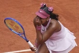 Naomi Osaka tears up after first-round French Open loss to Paula Badosa