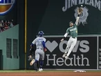 Blue Jays smell blood in the water and trounce Red Sox 9-0 to reach half-way point in style
