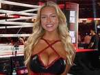 Tyson ring girl Sydney Thomas makes March Madness picks