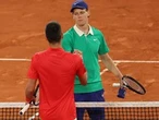 French Open: Sinner beats Djokovic to set up final against defending champion Alcaraz