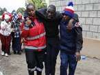 A fire at a school dormitory in Kenya kills 17 students and seriously burns 13 others