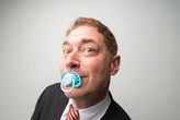 SUCKERS UNITE: Stressed-out folks soothing with adult pacifiers
