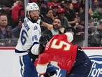 Lightning's Sabourin suspended for 4 games, Moser for 2 after preseason chaos