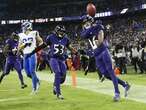 NFL ROUNDUP: Ravens beat Rams on Tylan Wallace’s walk-off punt return in OT