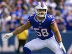 Buffalo Bills starting linebacker Matt Milano out indefinitely with torn bicep