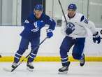 LEAFS TRAINING CAMP: Lot of battles on the ice